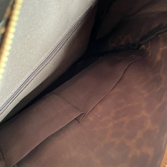 Leopard print Back pack Purse - Picture 3 of 7